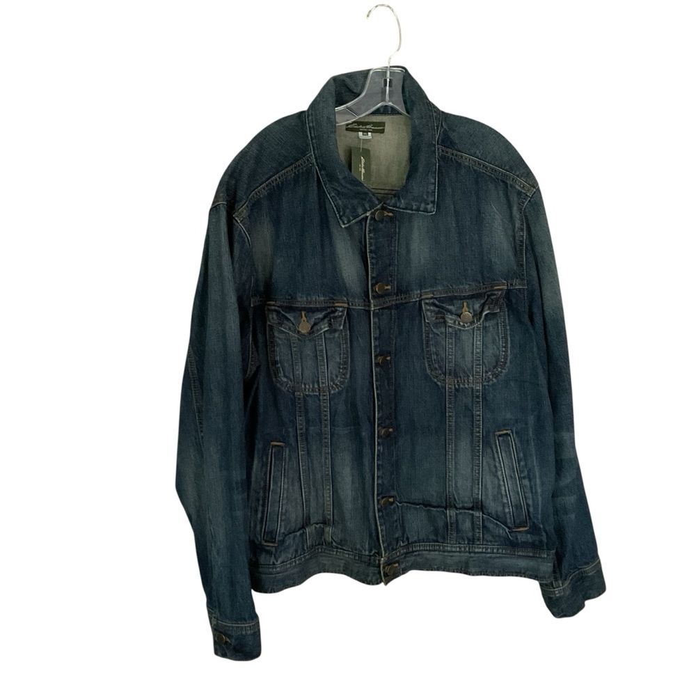 Eddie Bauer Mens Sz.XXL Denim Jean Jacket NEW